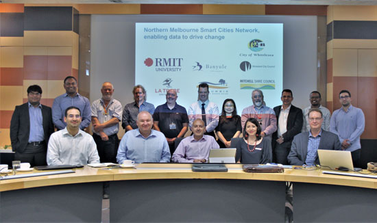 northern melbourne smart cities network enabling data to drive change project team photo