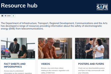 5G and EME resource hub screenshot