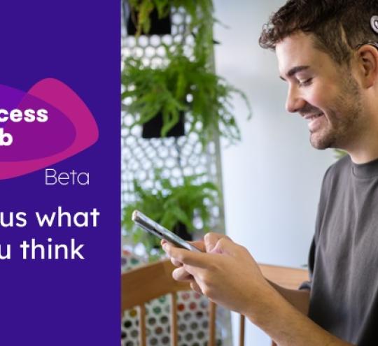 Access Hub, Beta, tell us what you think.