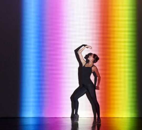 Dancer on stage.