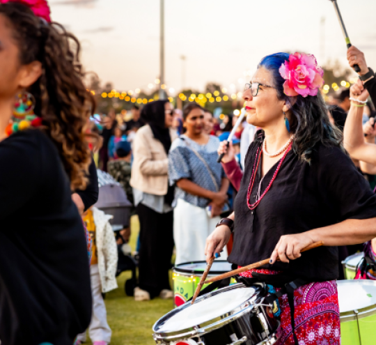 drumming parade