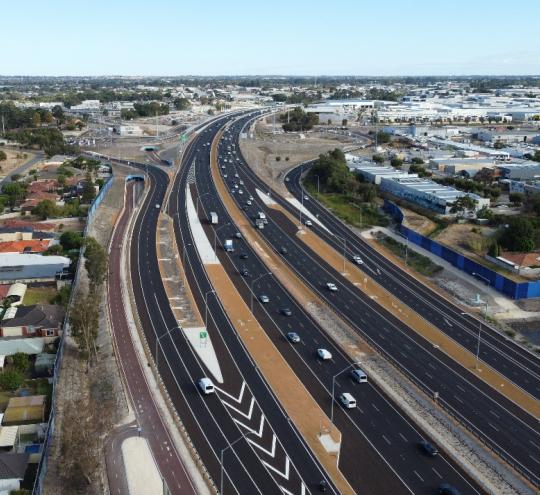 Aerial view of Tonkin Gap project.