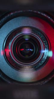 Camera lens.