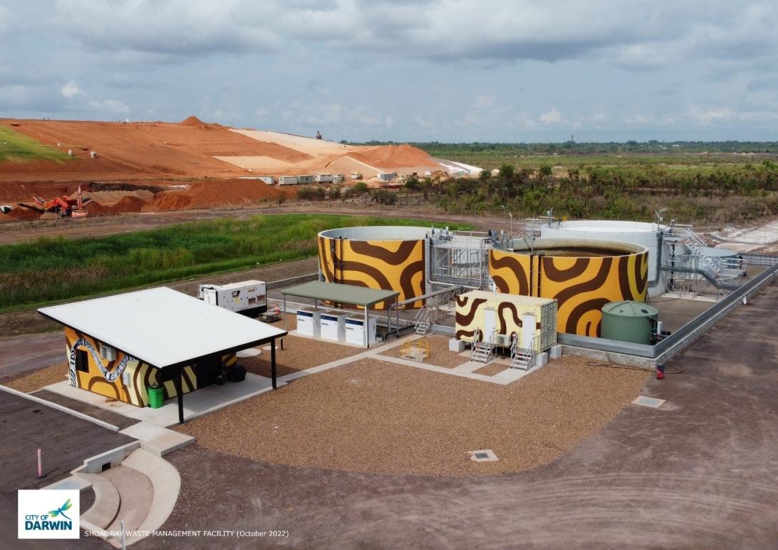 Photo of Shoal Bay Waste Management Facility. Photo credit: City of Darwin, NT
