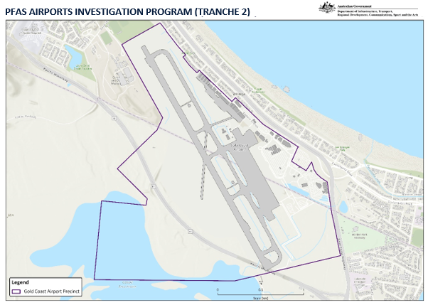 PFAS airports investigation program—tranche2—Gold Coast airport precinct—25 November 2025—PNG