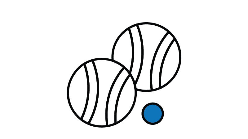 boccia ball icon